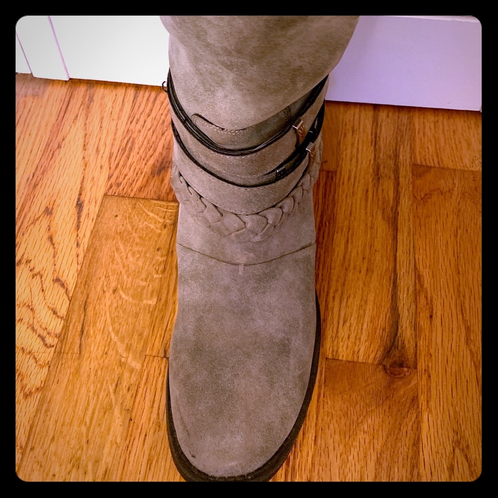 Gray Boots